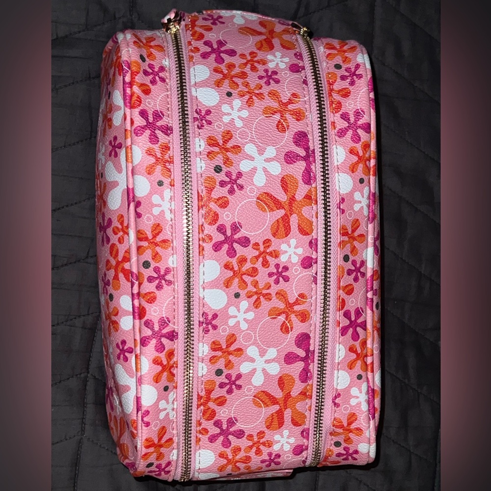 Truly X SpongeBob Floral Vanity Case Flower Cloud Cosmetics Bag